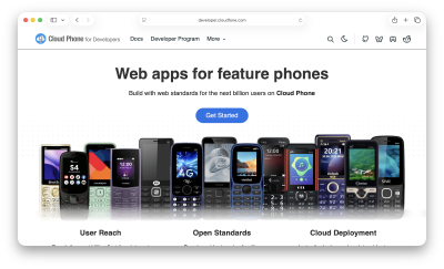 Cloud Phone for Developers